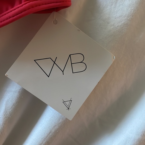 Hot Coral bikini top NWT - Picture 3 of 3